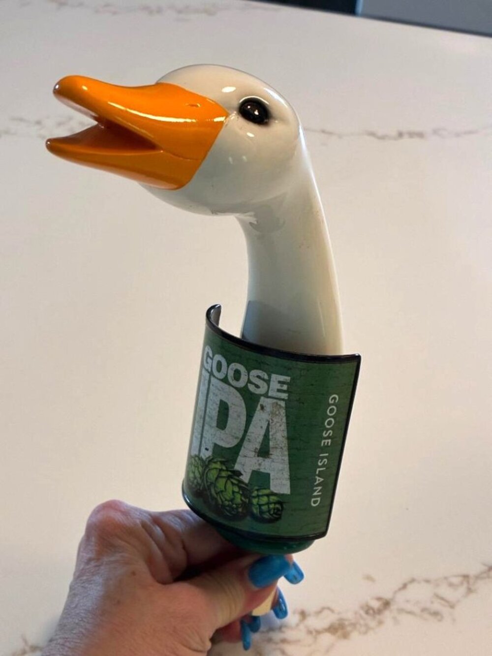 GOOSE ISLAND BEER COMPANY IPA TAP HANDLE DRAFT PULL BEER Chicago